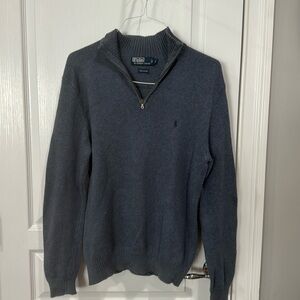 Worn Polo by Ralph Lauren half zip